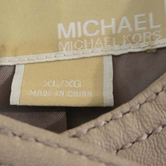 Michael Kors Leather Jacket - Picture 5 of 6